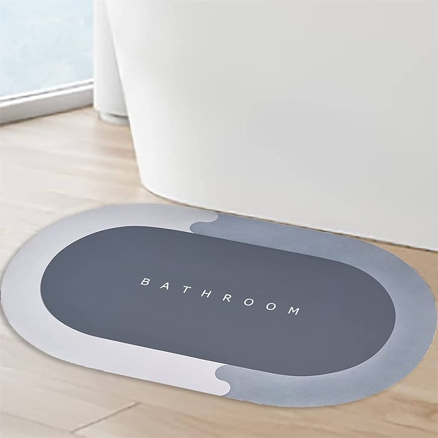 Bathroom Mat (Random Color and Design)