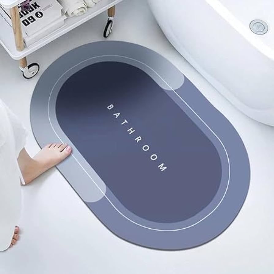 Bathroom Mat (Random Color and Design)