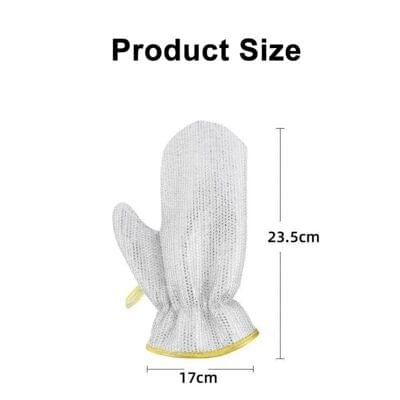 Silver Dishwashing Gloves