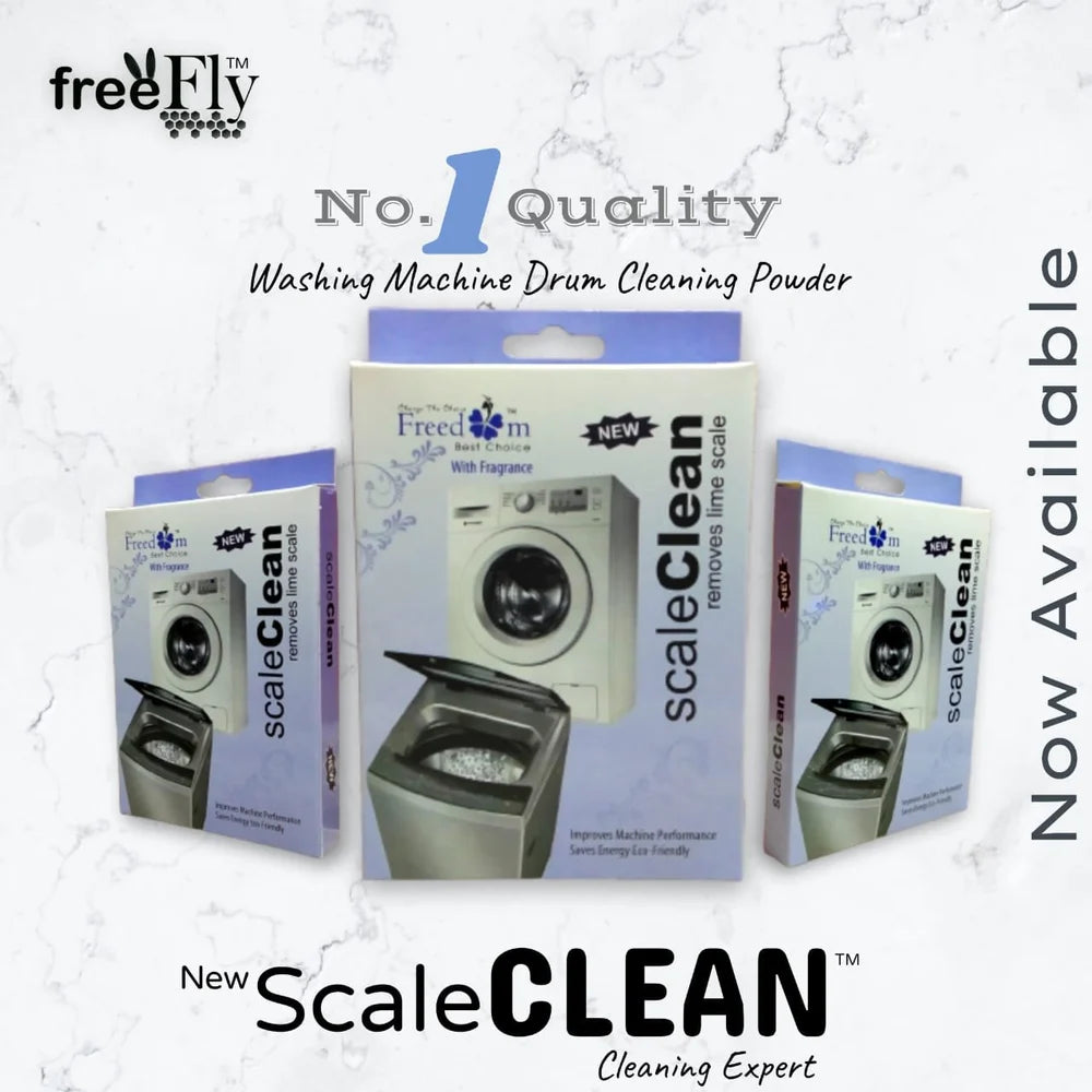 Premium Descaling Drum Cleaning Powder - Pack of 3. 100 gm Each